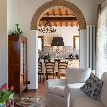 빌라 La Capanna Di Elfo Luxury View 시에나