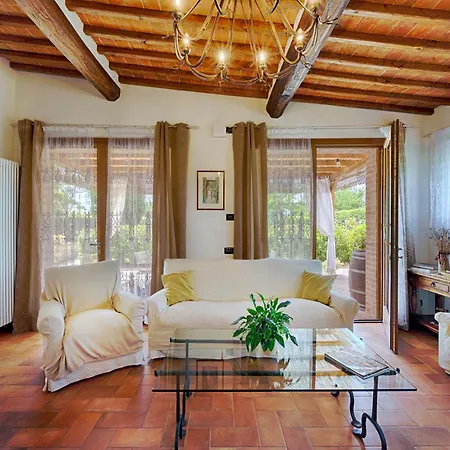 빌라 La Capanna Di Elfo Luxury View 시에나