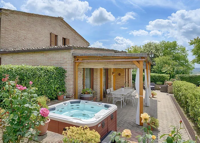 别墅 La Capanna Di Elfo Luxury View *