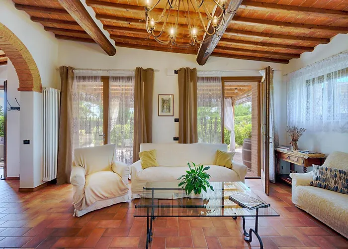 别墅 La Capanna Di Elfo Luxury View 锡耶纳